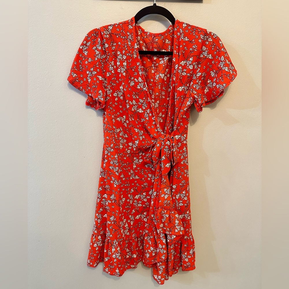 Floral Tie Dress
